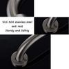 HongLianRiven Bath Handle Towel Rail Bathroom Grab Bar, Wall-Mounted Towel Rack,Shower Safety Handle Bathtub, Toilet,Kitchen, Elderly and Children view 3