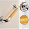 HongLianRiven Bath Handle Towel Rail Bathroom Grab Bar, Bathtub Anti-Skid Safety Metal Handrail, Outer Tube Elderly Pregnant Woman Toilet Support Rail Towel Rack (Color : Yellow, Size : 38cm) view 4