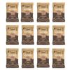 Deluxe & Bla Bla 12 Pack Stuffed Rice Cake Whole Grain, Natural & Healthy Snack Gluten Free, Kosher Certificate & Low Calorie 28 Gr (Caramel Dark Chocolate) view 1