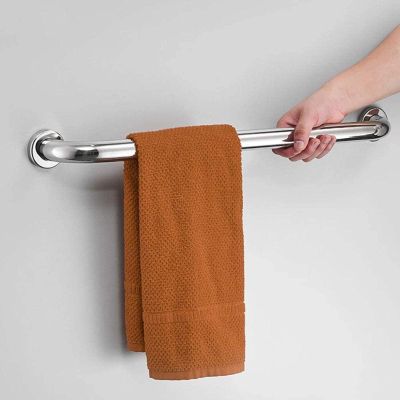 HongLianRiven Bath Handle Towel Rail Grip Handle Bath Bathroom Grab Bar Safety Shower Tub Support Handle,Bathroom Toilet Rail,Home Shower Assist Anti-Slip Rust Banisters (Size : 30cm)