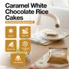 Deluxe & Bla Bla 12 Pack Stuffed Rice Cake Whole Grain, Natural & Healthy Snack Gluten Free, Kosher Certificate & Low Calorie 28 Gr (Caramel White Chocolate) view 3