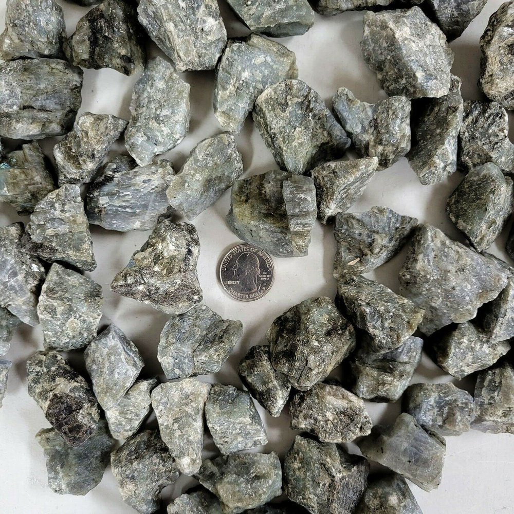 1 LB Labradorite Crystals Bulk Rough Stones Raw Crystals Wholesale Bulk