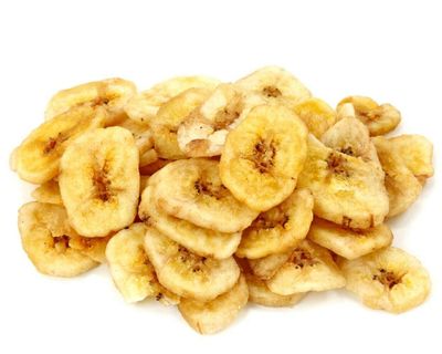 Bulk Sweetened Banana Chips 25 Pound Wholesale Box