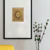 The Kabbalah Centre Hebrew Letter Art I Certainty 8x10 by Yosef Antebi (Metallic Gold) view 4