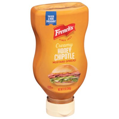 French's Creamy Honey Chipotle Mustard Spread, 12 oz (Pack of 8)
