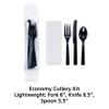 Hoffmaster 6 in x 2 in Economy Cutlery Kit 250 ct. view 3