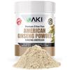 AKI American Ginseng Powder with 4% Ginsenosides - Ideal with Coffee, Beverages Like Smoothies - Pack of 1 (1.5oz/42.5g) view 1