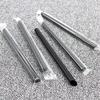 BrightCheer Bright Colors Reusable Jumbo Smoothie Straws, Thick Straws, 100 Pieces Bubble Tea Straws, Wide Straws Bulk, 12mm Diameter view 2