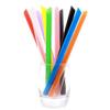 BrightCheer Bright Colors Reusable Jumbo Smoothie Straws, Thick Straws, 100 Pieces Bubble Tea Straws, Wide Straws Bulk, 12mm Diameter view 4