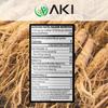 AKI American Ginseng Powder with 4% Ginsenosides - Ideal with Coffee, Beverages Like Smoothies (4oz/113g) view 3