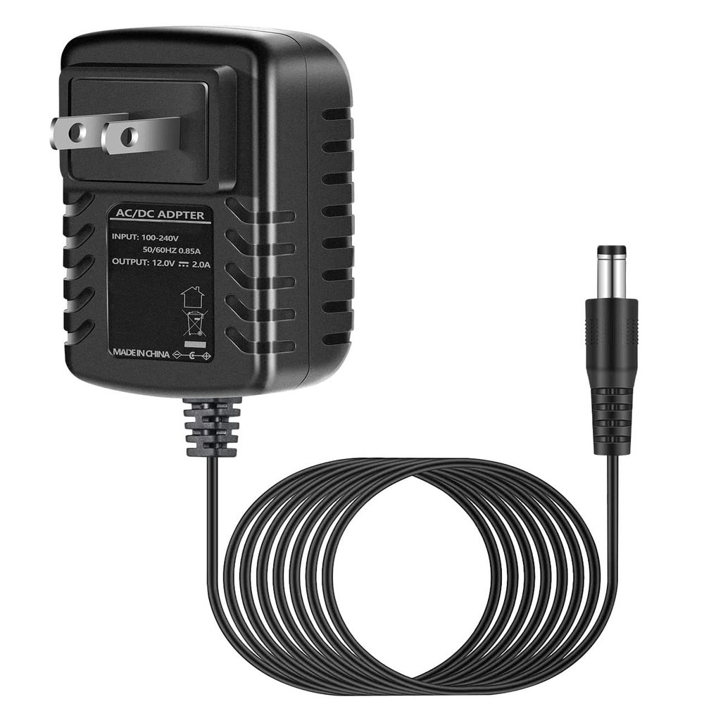 12V AC Home Adapter Massager Charger Power Cord Compatible for Snailax,Etekcity, EAshuhe,Blue Elf,PerkyPack Back Neck Massager Power Supply