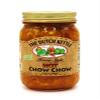 The Dutch Kettle Hot Chow Chow - Homestyle Gourmet Mildly Spicy Pickled Relish Made with Fresh Cabbage, Peppers, Onions, Spices, & Flavorful All-Natural Ingredients - Handcrafted & Amish-Made - 16 oz view 1