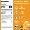 Schoolyard Keto Snacks - Cheddar Cheese - 15g Protein Puffs, Low Carb, Low Sugar - Gluten Free, Healthy & Diabetic Friendly, High Protein, Low Calorie snacks for Kids & Adults, USA Made, 12 Pack view 2