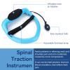 Cervical Traction Device, Inflatable Neck Stretcher Massage Pillow with Adjustable Traction Band and Air Inflation Pump for Neck Pain Relief view 2