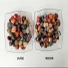 1 LB Tumbled Stones Assorted Mixed Polished Agate Crystals Bulk Crystals Blend (Large) 1.5 - 2.5 inches view 4