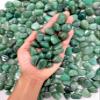 1/2 LB Bulk Tumbled Green Aventurine Crystals 1/2 inch to 1 inch Natural Healing Stones view 1