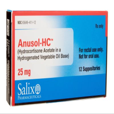 ANUSOL HC 25 MG SUPP