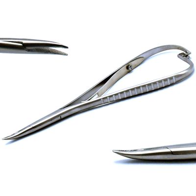AAProTools Orthodontic Slim Lingual Mathieu Needle Holder"Curved" Ligature Pliers Ortho Tools