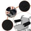 1 Pair Wheelchair Armrest Cover Removable Wheelchair Arm Pad for Office and Transport Chair(Black) view 4