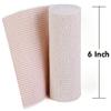 12 Rolls Elastic Bandages 6" Clip Body Wrap Thigh Calf Flexible Large Sport view 2