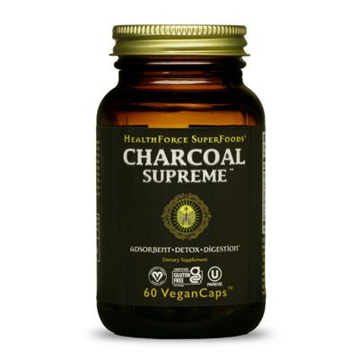 HEALTHFORCE SUPERFOODS Charcoal Supreme - 60 VeganCaps
