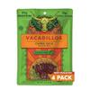 Vacadillos - High Protein Carne Seca | 30g Protein, Sugar Free, Carbs Free, Gluten Free, Dairy Free, Keto & Paleo Friendly | Mexican Inspired Beef Jerky Snack | Chile Lime, Pack Of 4 view 1