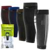 GO SLEEVES Kinesiology Calf Compression Sleeve Men, Targeted Support for shin splints, Muscle Fatigue, Soreness, Calf Muscle view 1
