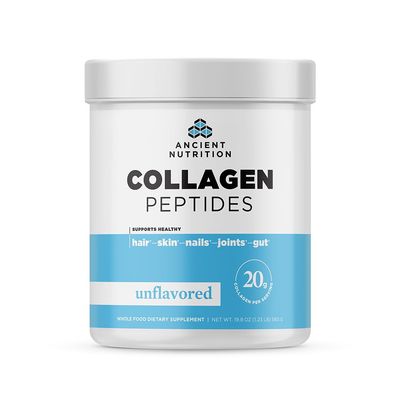 Ancient Nutrition Collagen Peptides, Collagen Peptides Powder, Unflavored Hydrolyzed Collagen, Supports Healthy Skin, Joints, Gut, Keto and Paleo Friendly, 28 Servings, 20g Collagen per Serving