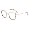 COTIA Stylish Reading Glasses Women Round Blue Light Blocking Presbyopic Readers (tea, 3.75) view 1