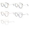 COTIA Stylish Reading Glasses Women Round Blue Light Blocking Presbyopic Readers (tea, 3.75) view 3