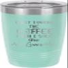 CustomGiftsNow First I Drink Coffee Then I Save The Lives -Nurse - Stainless Steel Double-Wall Insulated Tumbler 20-Ounce Truck Car Travel Coffee Cup Mug with Lid view 1