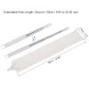 MECCANIXITY Cleaning Duster with Extension Pole 25 to 56 Inch Washable Reusable Bendable Gap Brush for High Ceiling Furniture, White view 2