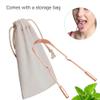 2 Sets Tongue Scraper For Adults Tongue Scrubber Copper Scraper with Case Mouth Scraper Metal Gum Scrapers Kids Oral Scraper view 4