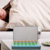1set Capacity Portable Pill Dispenser for Weekly Storage Compartment Travel Medicine Organizer for Outdoor Use and Health Management view 2