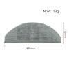 6PCS Disposable Mop Cloth for Vacuum Cleaner Parts of Eufy X8, Rag Replacement Washable Mop Pad Mop Rag Floor Cleaning Supplies(Gray) view 2