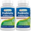 Best Naturals Probiotic 10 Strains & 30 Billion CFU Intestinal Flora, 60 Veggie Capsules (60 Count (Pack of 2)) view 1