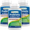 Best Naturals Probiotic 10 Strains & 30 Billion CFU Intestinal Flora, 60 Veggie Capsules (60 Count (Pack of 3)) view 1