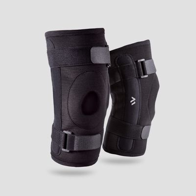 WEHR Genucare AIR-X LIGAMENT Knee Compression Sleeve for Knee Pain Relief  Optimal Knee Support with Patella Silicone and Soft Splints  Ideal for Arthritis, Post-Operative  Stabilizes Knee Cap and Joint (Small)