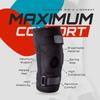 WEHR Genucare AIR-X LIGAMENT Knee Compression Sleeve for Knee Pain Relief  Optimal Knee Support with Patella Silicone and Soft Splints  Ideal for Arthritis, Post-Operative  Stabilizes Knee Cap and Joint (Large) view 3