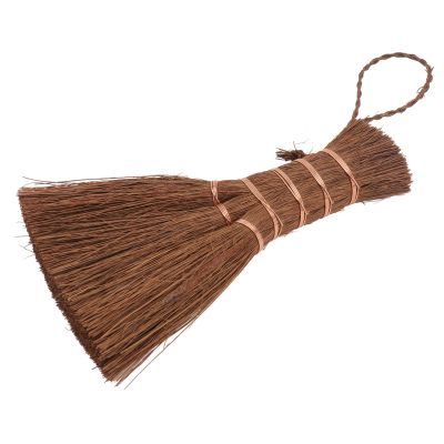 1pc Mini Palm Broom for Household Cleaning Natural Material Adorable Mini Shape for Dusting and Small Garbage Cleanup Practical Design for Easy Storage