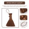 1pc Mini Palm Broom for Household Cleaning Natural Material Adorable Mini Shape for Dusting and Small Garbage Cleanup Practical Design for Easy Storage view 3