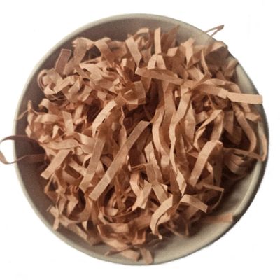 Inside My Nest Terracotta Dusty Peach Shredded Paper Box Filler Hamper Gift Basket Acid-free Colourfast (200g)