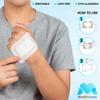 MandMcares Sterile 4inch x 4inch Bordered Gauze-Island Dressing | Individually Packed Pouches | Wound Dressing Care with Adhesive, Breathable Borders | Highly Absorbent | Latex-Free (25) view 2