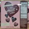 Trader Joes Dark Chocolate Mini Heart Cookies 10oz 284g (Two Boxes) view 2
