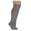 AWS/American Made Diabetic Over the Calf Socks for Men Extra Wide Non-Binding Top with Cushioned Sole (Black-3 Pairs, Gray-3 Pairs, Sock Size 9-11) view 2