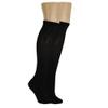 AWS/American Made Diabetic Over the Calf Socks for Men Extra Wide Non-Binding Top with Cushioned Sole (Black-3 Pairs, Gray-3 Pairs, Sock Size 9-11) view 3
