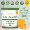 MariGold Pure Unflavored L-Glutamine Powder - Healthy Gut, Immune, and Muscle Support, Non-GMO, Gluten Free, Soy & Allergen Free (5g / 5000mg per Serving) view 2