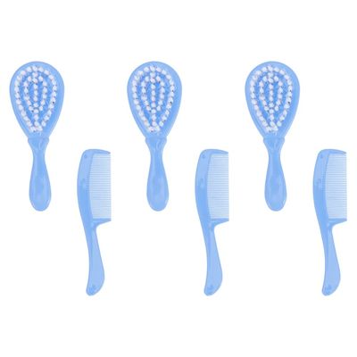 3 Sets Baby Hair Brush and Comb Set Baby Brush and Soft for Newborn Toddler Infant Grooming Kit