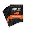 Chef's Cut Beef Jerky, Chipotle Cracked Pepper, High Protein Meat Snack, 10g of Protein and 90 Calories, Gluten Free, Premium Lean Smoked Beef - 2.5 Ounce (Pack of 4) view 1
