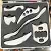 NCCYOOT Gua sha Set, IASTM Tool Gua Sha Stainless Steel Muscle Scraper Set of 6 Picese for Soft Tissue Therapy and Reduce Arms,Legs,Back, Shoulder Muscle Pain(6C pcs) view 1